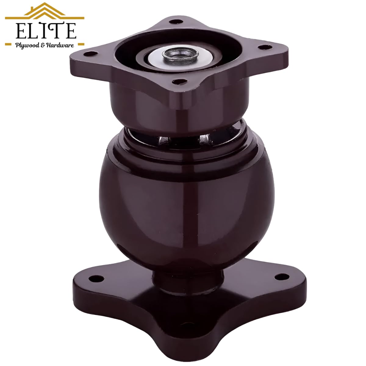 Elite Heavy Duty Wall Mounted Magnetic Door Stopper Catcher, Size 5 Number, for Main Door, Bed Room Door, and All Other Type Doors Protection, Pack of 3 (Brown) — Amazon image 8