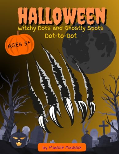 Halloween Witchy Dots and Ghostly Spots Dot-To-Dot image 2