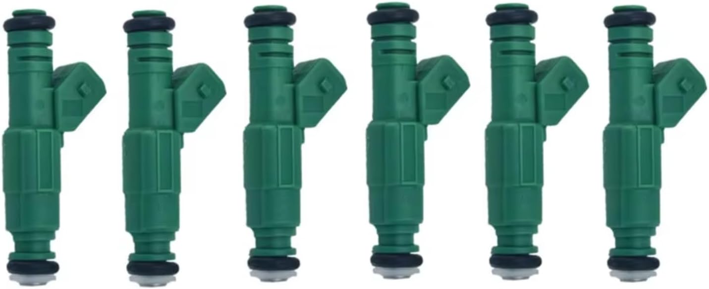 Injection Valve Petrol Compatible with VW for Golf for Passat for Jetta IV 1.8 T 0280155968 6pcs Car Fuel Injectors Accessory Auto Replacement