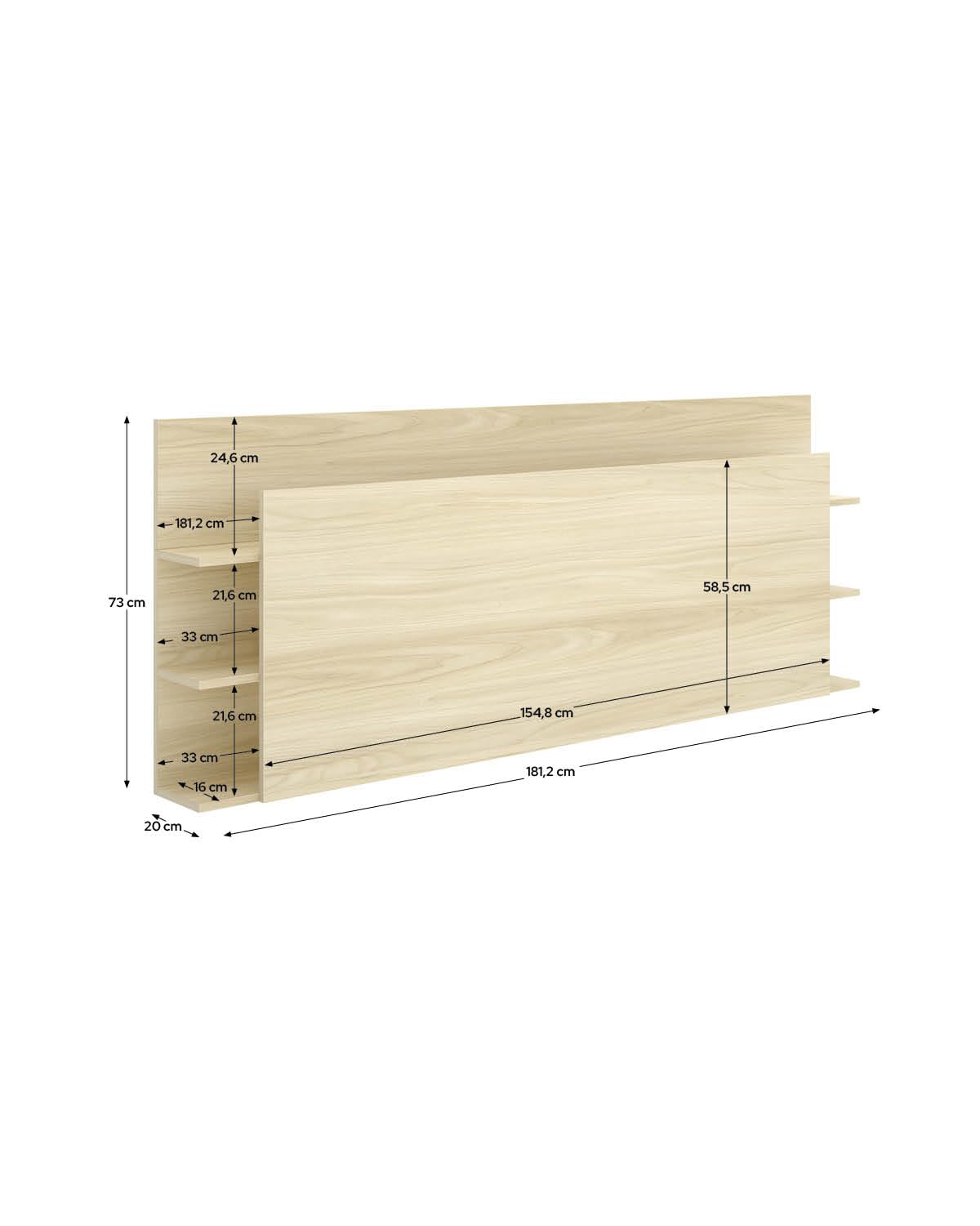 DEKIT Grupo RIMOBEL Tori - Cabezal Cama 150CM