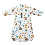 MIKAFEN Baby Winter Sleeping Bag Kids Sleeping sack 3.5 Tog Cotton Sleeping sack Various Sizes from Birth to 4 Years Old