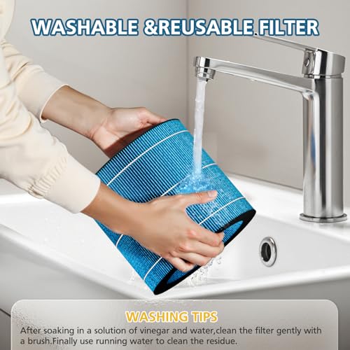 MIRO PRO Washable Humidifier Wicking Filter, Compatible with Afloia MIRO PRO and KILO PRO 2-in-1 Air Purifier & Humidifier, Durable Wet Curtain, 2Pack