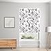 Deco Window Semi Blackout Printed Roller Blinds for Windows (20 Inches W X 84 Inches H