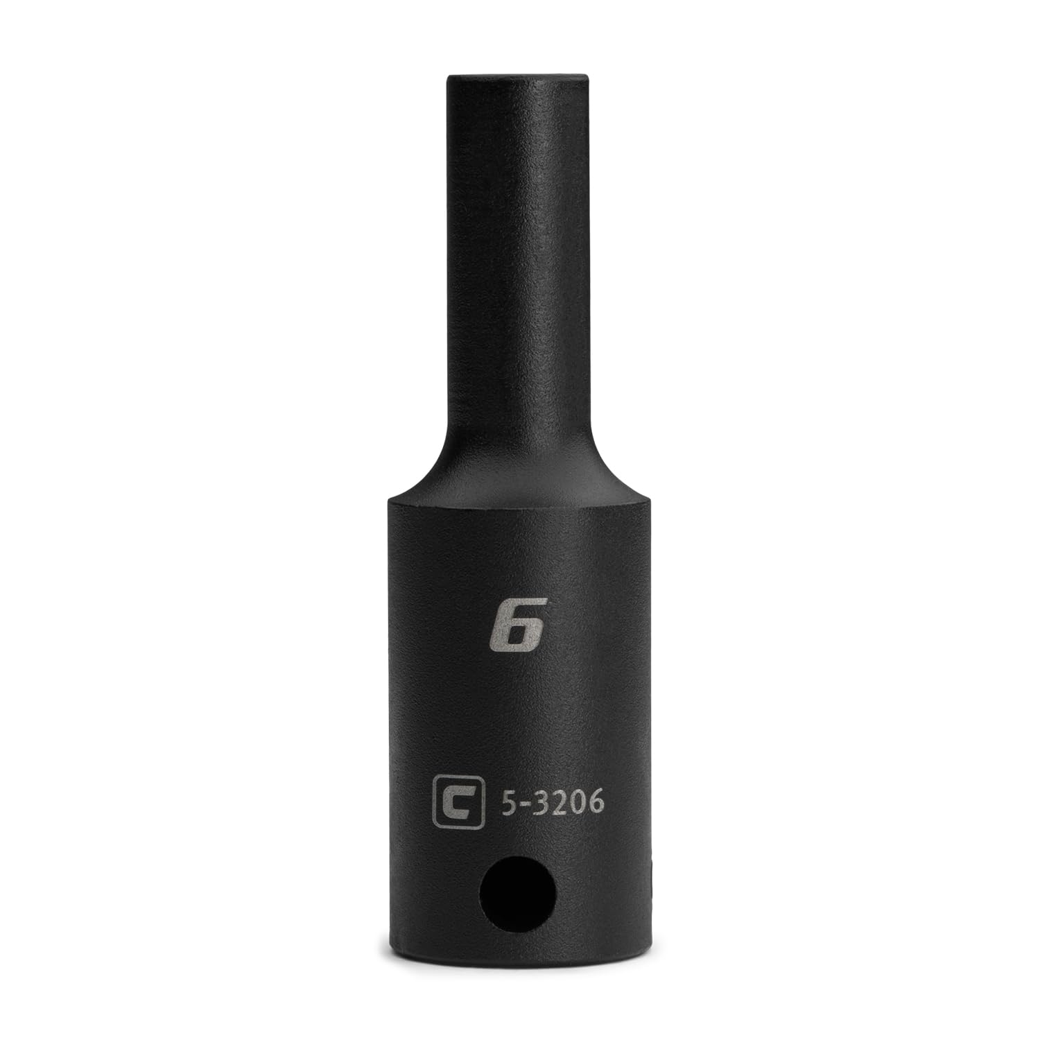 Capri Tools 6 mm Deep Impact Socket, 3/8 in. Drive, 6-Point, Metric