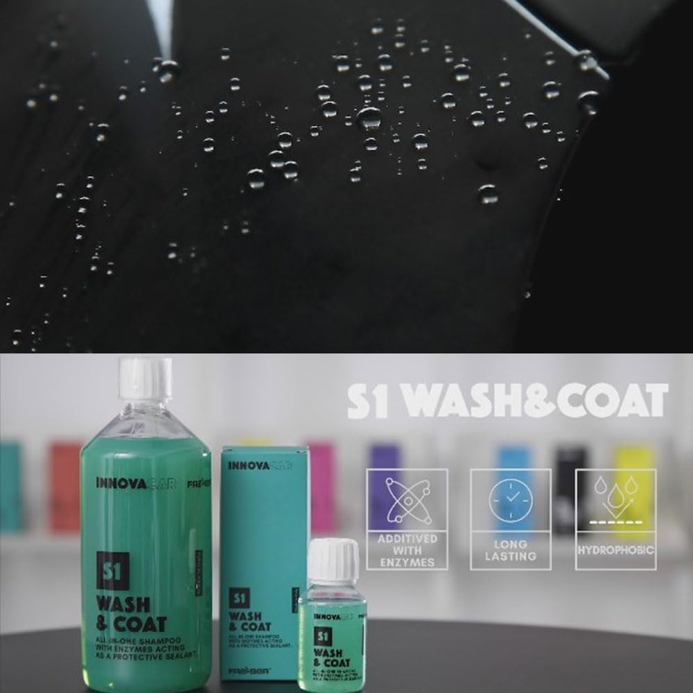 Amazon | INNOVACAR S1 WASH&COAT イタリア産 洗浄と保護のダブル効果