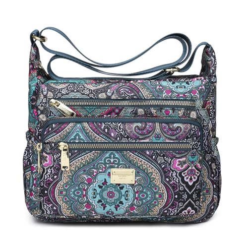 HERCMNOY Crossbody Bags for Women Multi Pocket Shoulder...