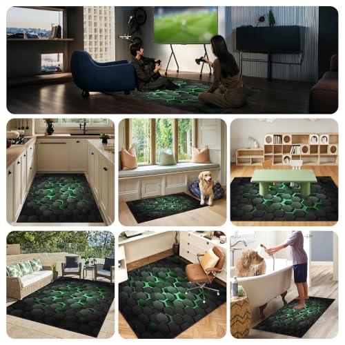 Tapis de jeu pour chambre protégeant le sol des chaises de bureau - 8