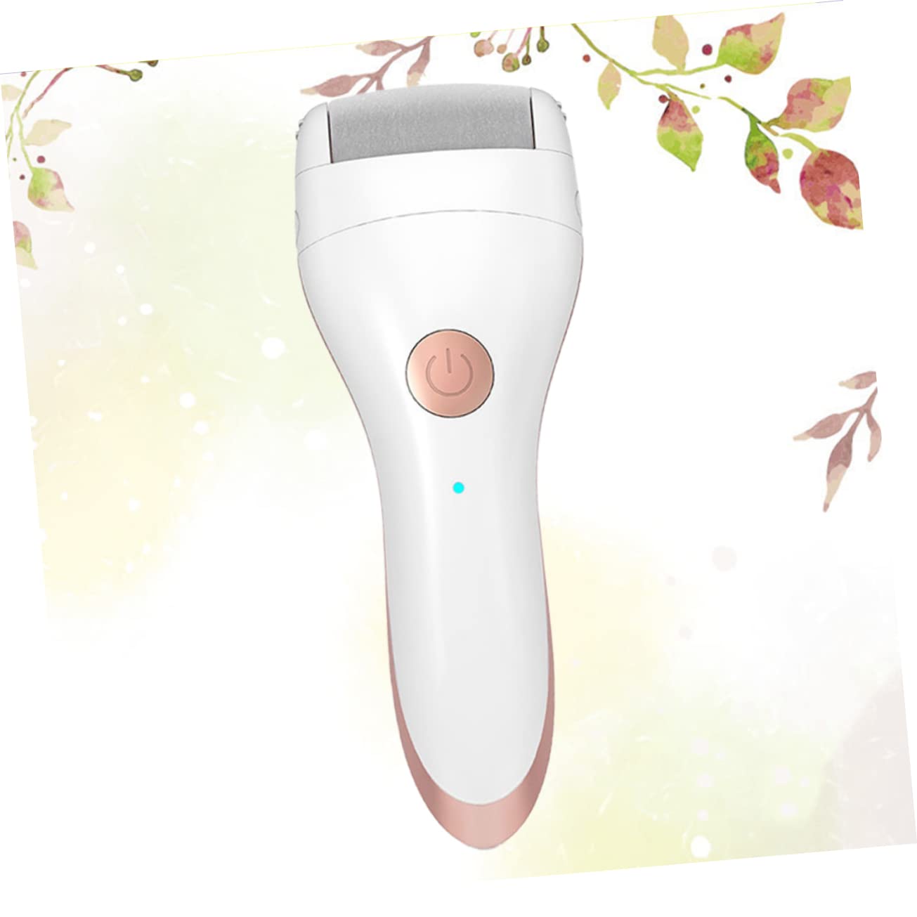 Rimuovi Calli Elettrico per Piedi Ricarica Usb, Impugnatura Ergonomica, per Talloni e Dita, Plastica e Metallo, Uso Domestico