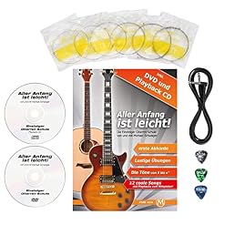 Rocktile LP-100 BL Guitare électrique Black avec accessoires - Les Beatles, Paul McCartney, John Lennon, RIngo Starr, George Harrison Rocktile LP-100 BL Guitare électrique Black avec accessoires – Image 7