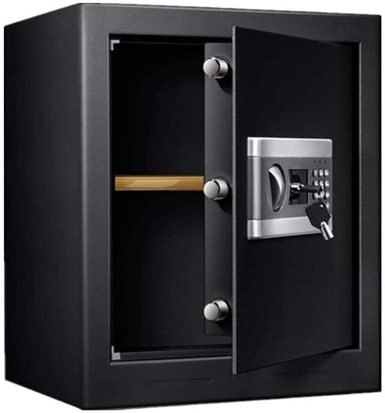 Office, Invisible Key Safes, Small Anti-Theft Bedside Cabinet, 45cm High All Steel Deposit Safety Box Safe