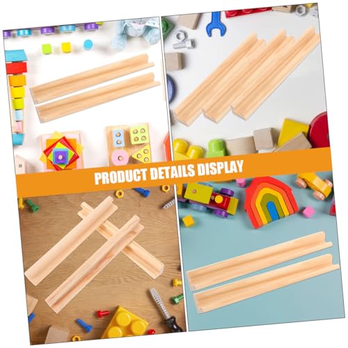 Base de madera para dominó 12 piezas CHILDWEET miniatura 7