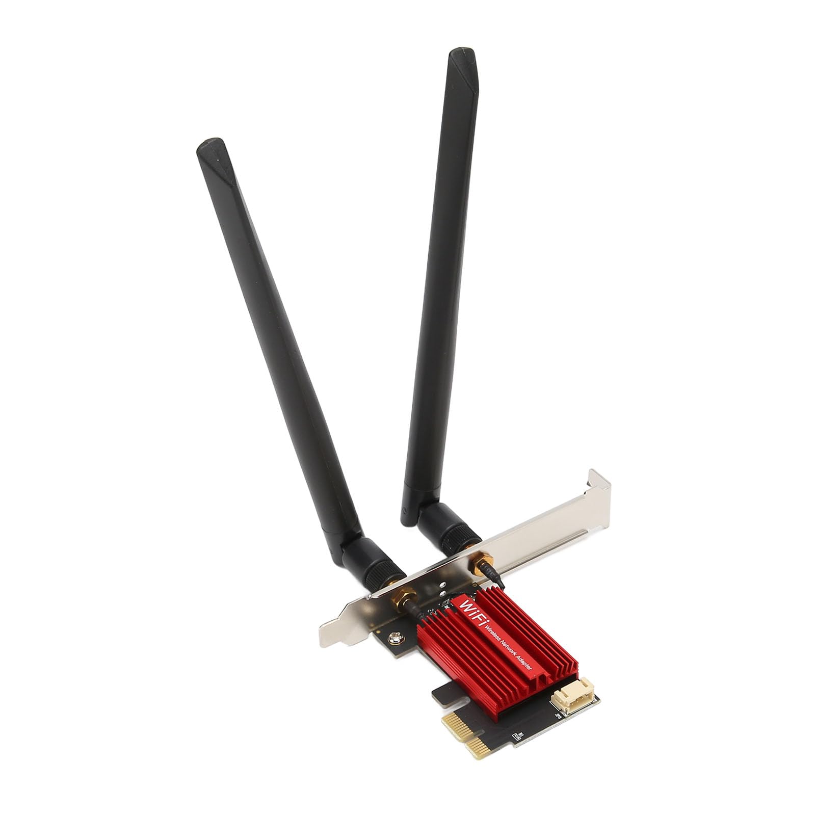 Septpenta Karta Wi Fi, Karta Pcie Wifi 6e 5374 Mb/S, Technologia Transmisji MU MIMO, Trójzakresowe Karty Sieciowe PCI e Z Radiatorem 6G/5, 8G/2, 4 Ghz