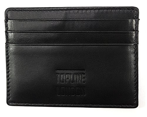 TOPLINE LONDON Porta tessera, Black (Nero)
