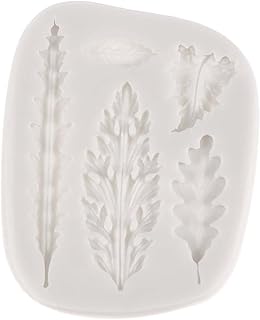 UPKOCH Moldes De Cozimento DIY Folhas Bolo Outono Doces Silicone Folha De Cozimento Moldes De Velas Para Fazer Velas Moldes De Doces De Bordo Moldes De Doces Derrete Moldes De Sabão Para