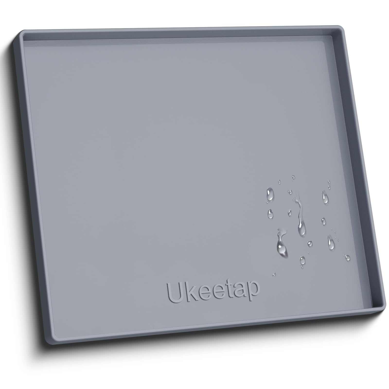 Silicone Feeding Mat - Waterproof & Raised Edge -11