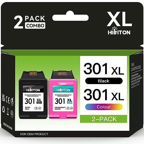 301XL Schwarz Druckerpatrone Für HP Drucker – Hohe Reichweite, Kompatibel Mit Vielen HP-Modellen