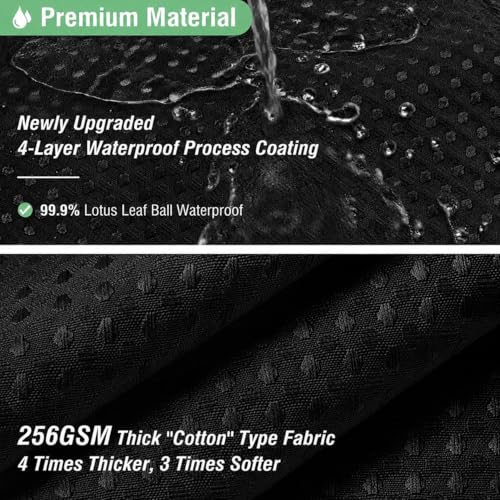 Image of HOMETHREADS Embrace Luxury with Our 6-Feet Long Premium Polyester Shower Curtain with 12 Hooks for a Lavish Bathroom Ambiance | Stylish, Splendid, and Perfectly Sized (Classic Black, 180x180cm)