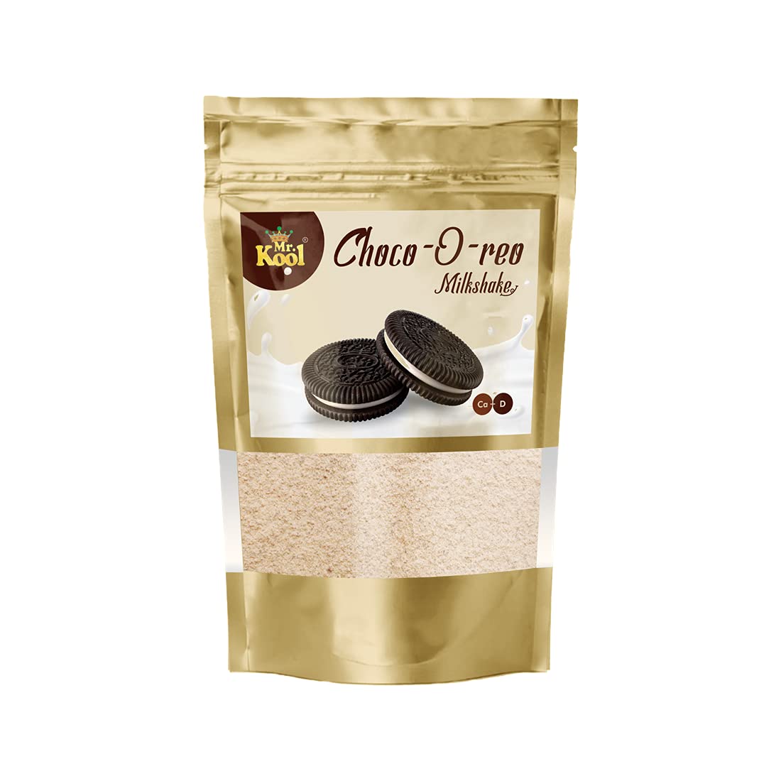 MR. KOOL Premium Choco O-REO Milkshake Powder Milk Drink Mix Pouch 100 gm