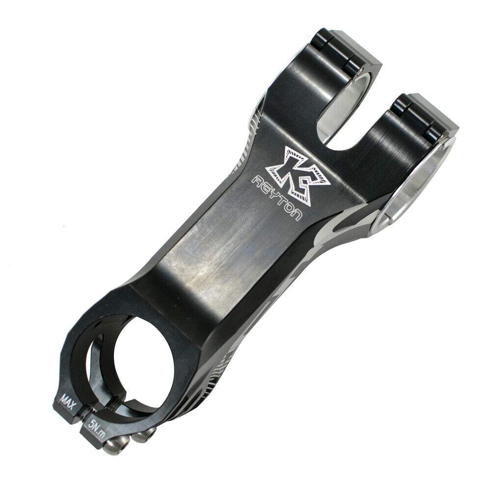 KCNC REYTON MTB ±17 Degree Stem 31.8mm/35mm x 100mm, Anodized Black, ST37-17-100-35, SK2111 KCNC REYTON MTB ±17 Degree Stem 31.8mm/35mm x 100mm, Anodized