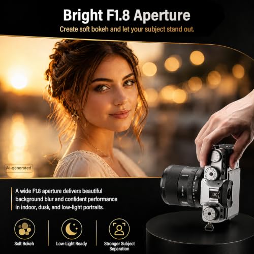 Image of VILTROX AF 75mm F1.8 EVO APS-C Prime Lens for Sony E-Mount