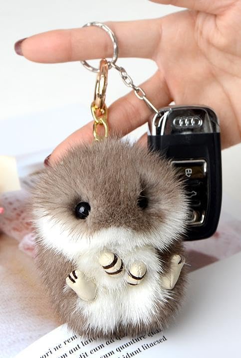 ミンクファー　チャーム ハムスター Amazon.co.jp: 限定 ハムスター最高級ミンクファーバッグチャーム
