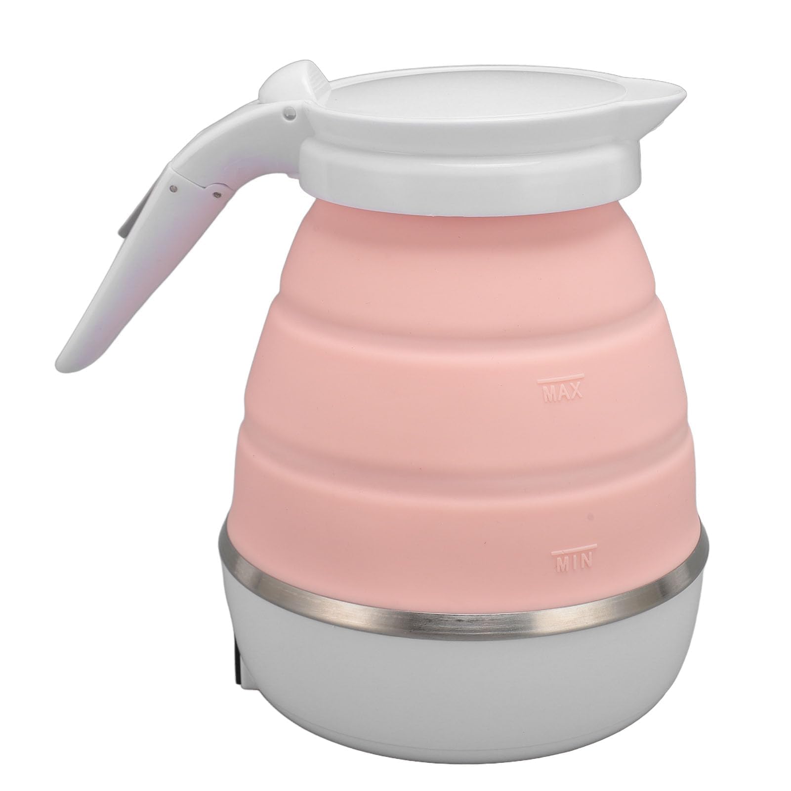 Zerodis Bouilloire électrique Pliable Portable 850 W Bouilloire électrique Pliable Bouilloire à Mise Hors Tension Automatique 600 Ml Silicone Mise Hors Tension Automatique Bouilloire à ur1pds29y3-12