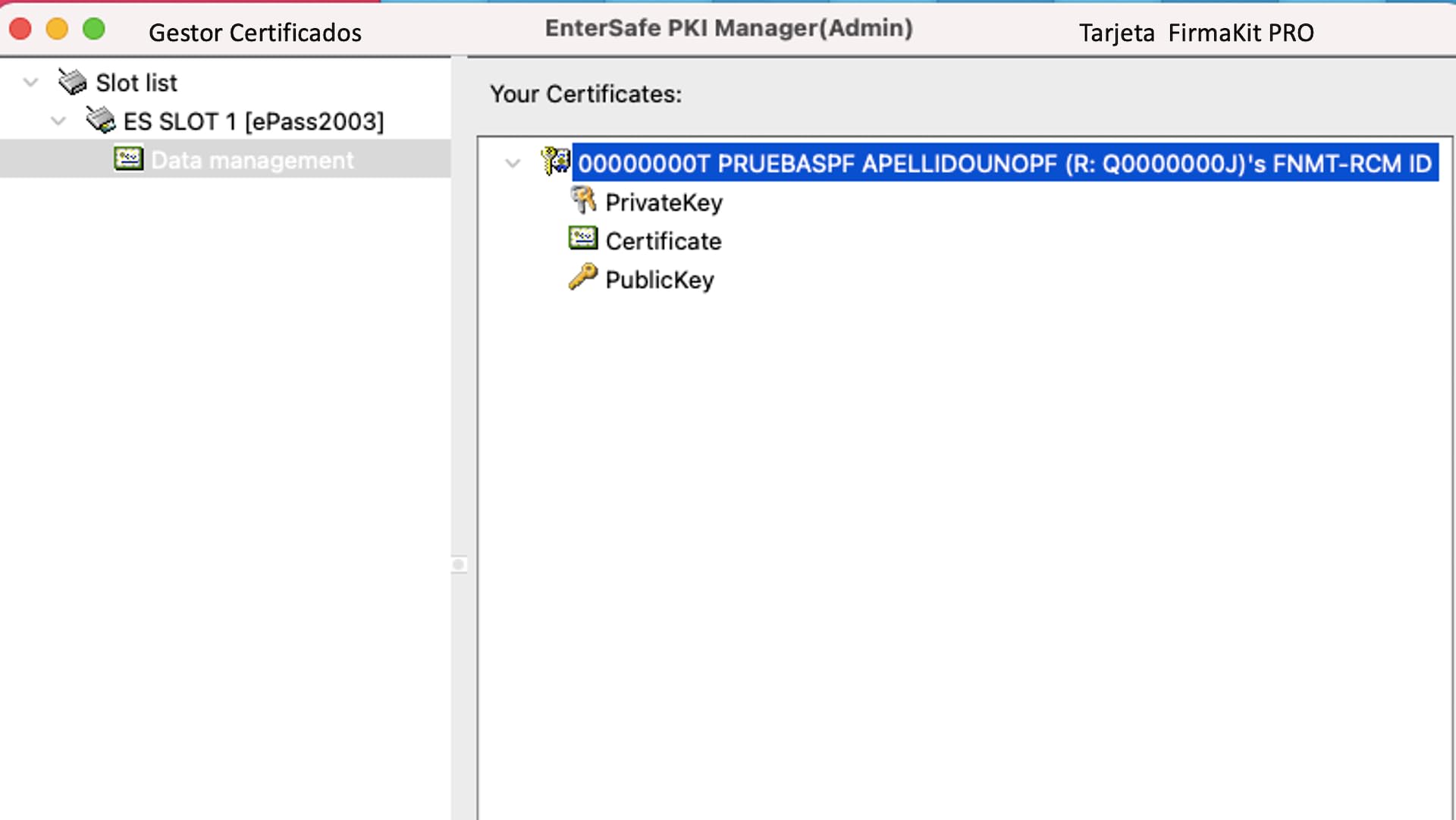 PassKey FirmaKit Pro, Lector de DNI y Tarjeta Criptográfica para Windows. ChipNet Empresa Española Soporte Posventa Personal.