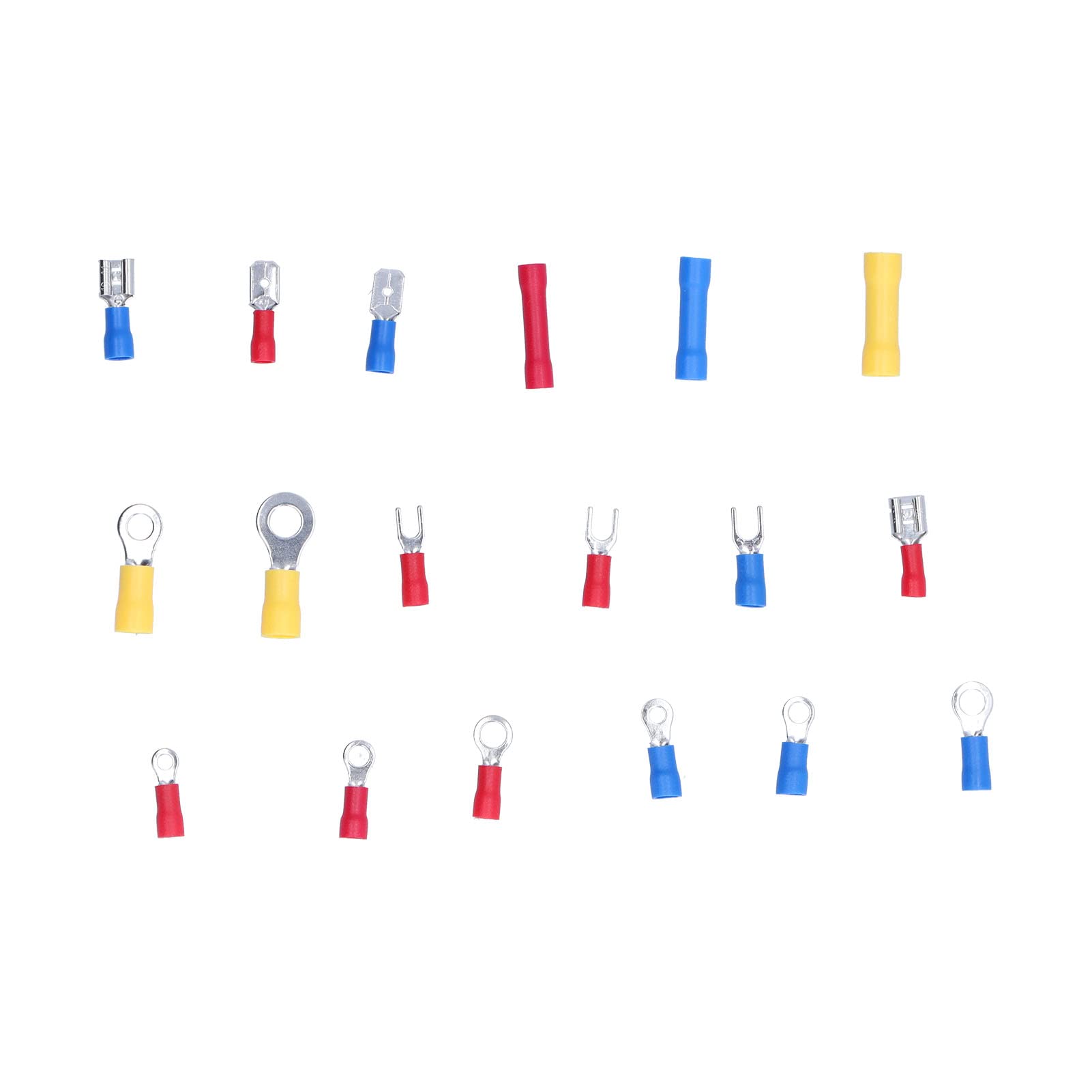Cryfokt Kit de Bornes électriques Connecteurs de Fils Isolés Efficaces pour L'entretien Marin Automobile adapté aux Maisons/ateliers Matériau PVC