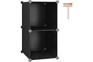 C&AHOME Cube Storage: The Ultimate 2-Shelf Solution for Your Storage Needs