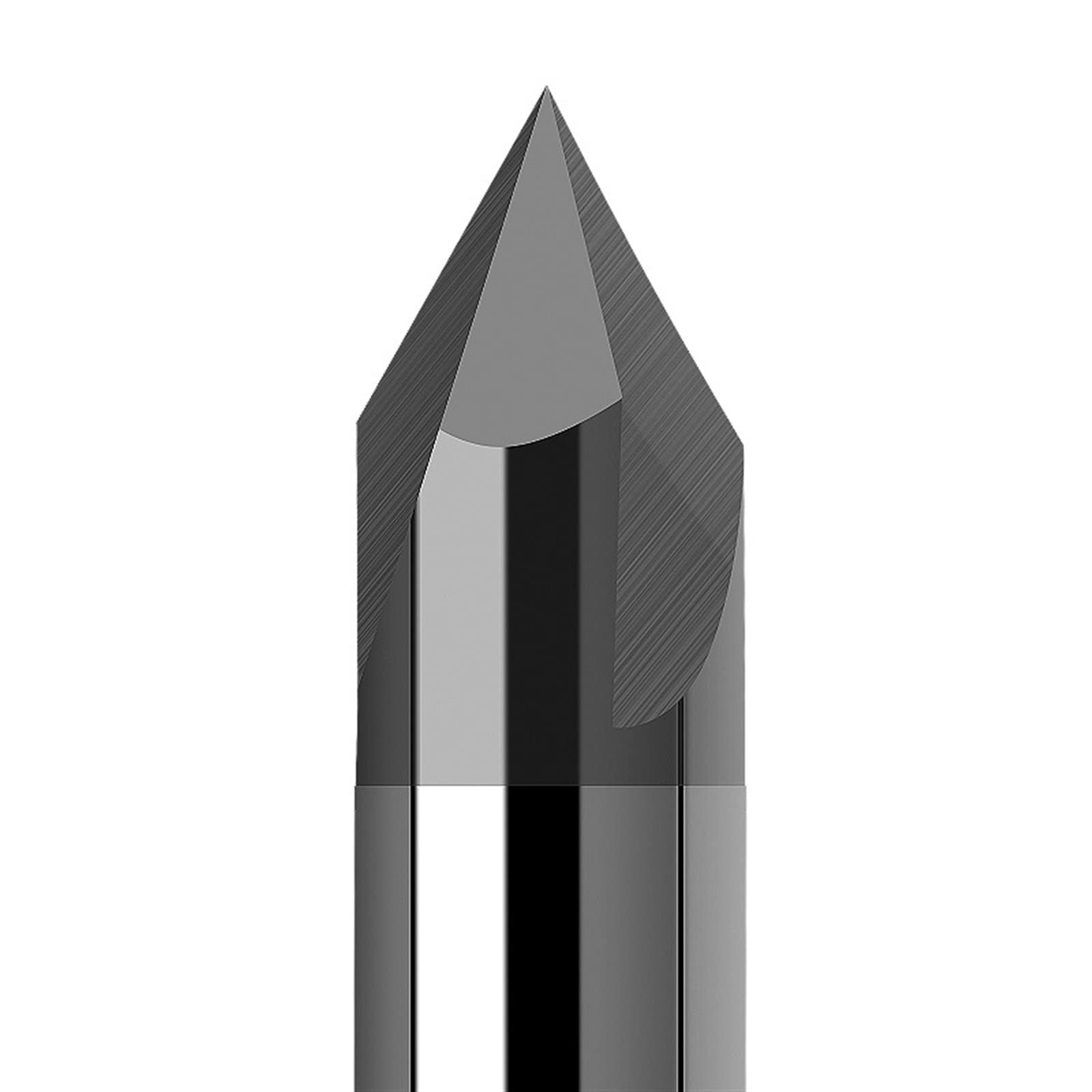 Router bits, Carbide 3 Flute Chamfer End Mill Multiple Sizes(8X60RX60L)