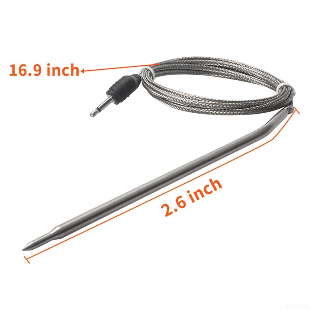 Sonda de repuesto de acero inoxidable para Thermopro TP25 TP27 de acero inoxidable
