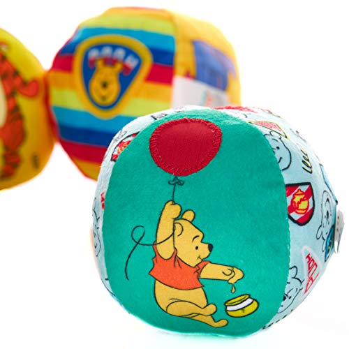 Image of Disney Baby Winnie the Pooh Soft Ball Baby Toy Set