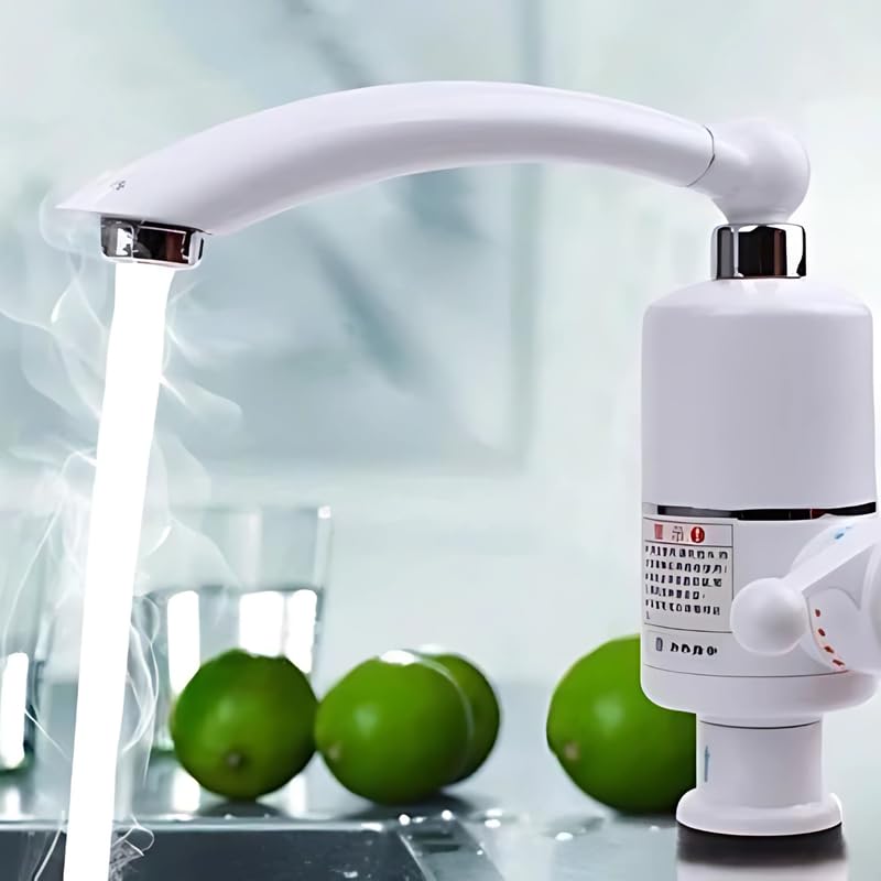 Drumstone ( 𝐖𝐢𝐧𝐭𝐞𝐫 𝐒𝐩𝐞𝐜𝐢𝐚𝐥𝐬 With 15 Years Warranty )Electric Instant Hot Water Tap – Adjustable Temperature, Compact Design, Quick Heating for Kitchen & Bathroom, Easy Installation-image-17