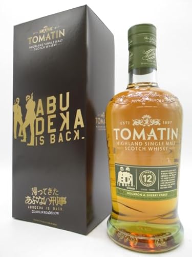 【あぶない刑事ラベル】 トマーティン 12年 ＡＢＤＫ ウイスキー 正規品 43度 700mlのサムネイル