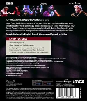 Amazon.com: Verdi: Il Trovatore [HD DVD] : Verdi, Cura