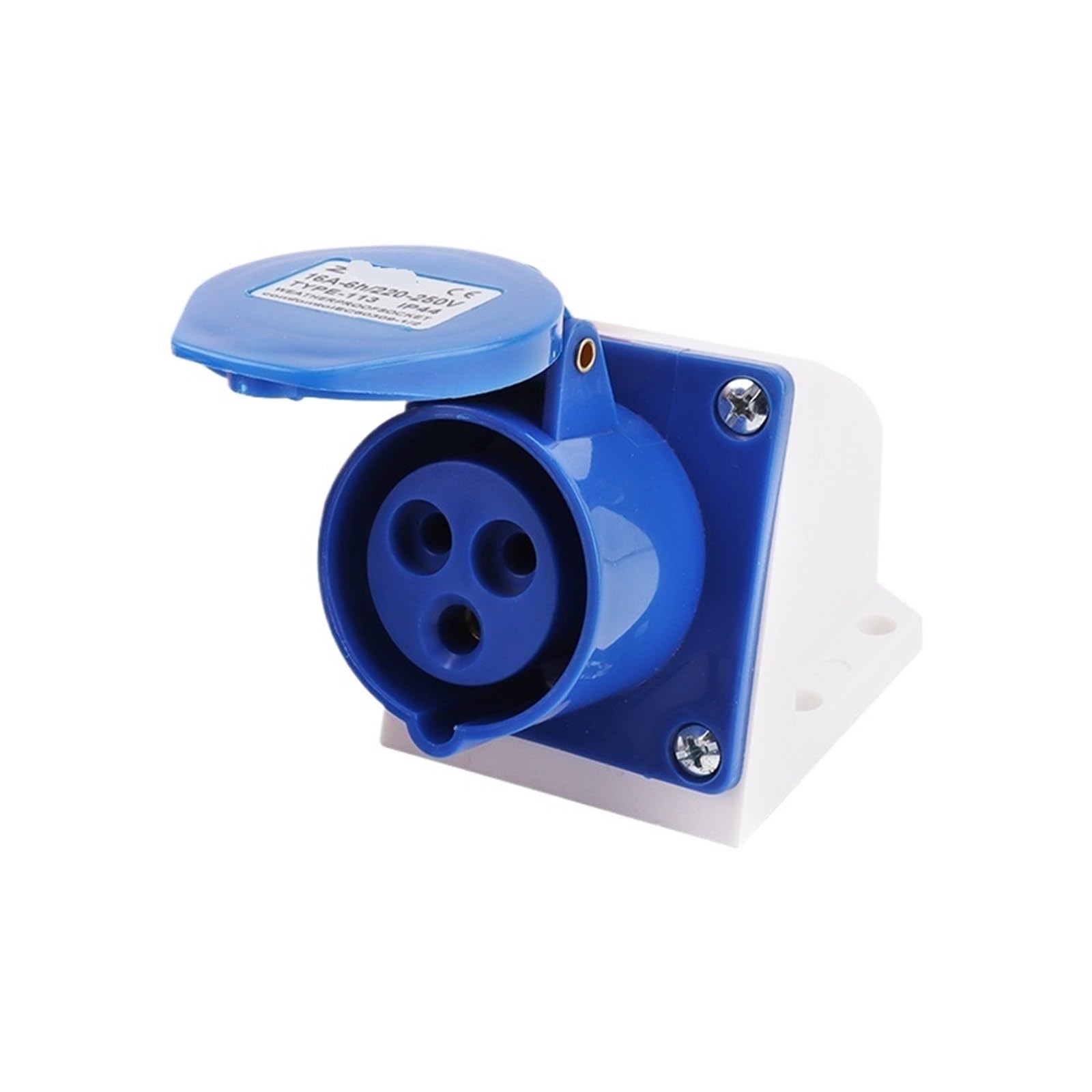 Industrial Exposed Socket 3 Holes 16A3X16A Aviation Waterproof IP44 ZQ-113
