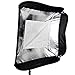 GODOX Softbox with S Type Bracket Bowens S Mount Holder Foldable Mini Size 8080cm Soft Box Kit for Flash Camera Studio Photography