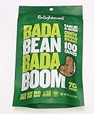 Enlightened Bada Bean Bada Boom Crunchy Broad Beans 4.5oz - 3 Bags (BADA BEAN GARLIC & ONION 4.5oz 3PK)