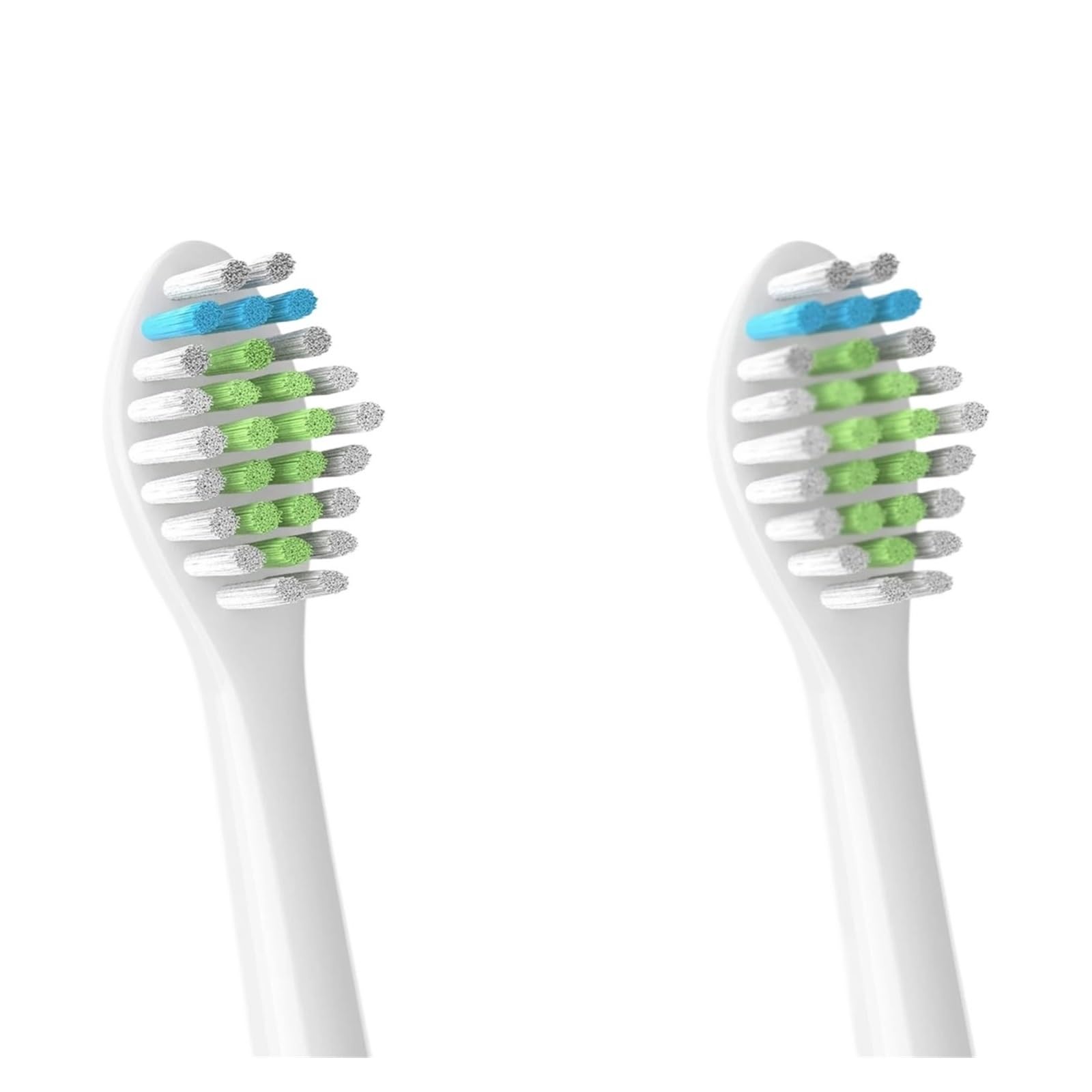 Cabezal de cepillo repuesto 4 piezas Compatible con dientes eléctrico(8pcs White)