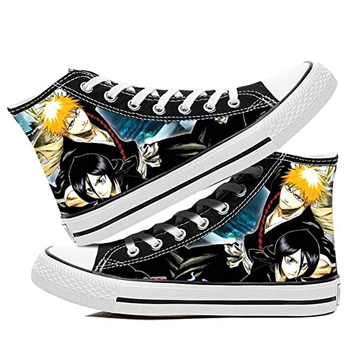JIABEIJIA Bleach Chaussures Kurosaki Ichigo Espada Orihime High Top Sneakers, r, 42 EU Cover