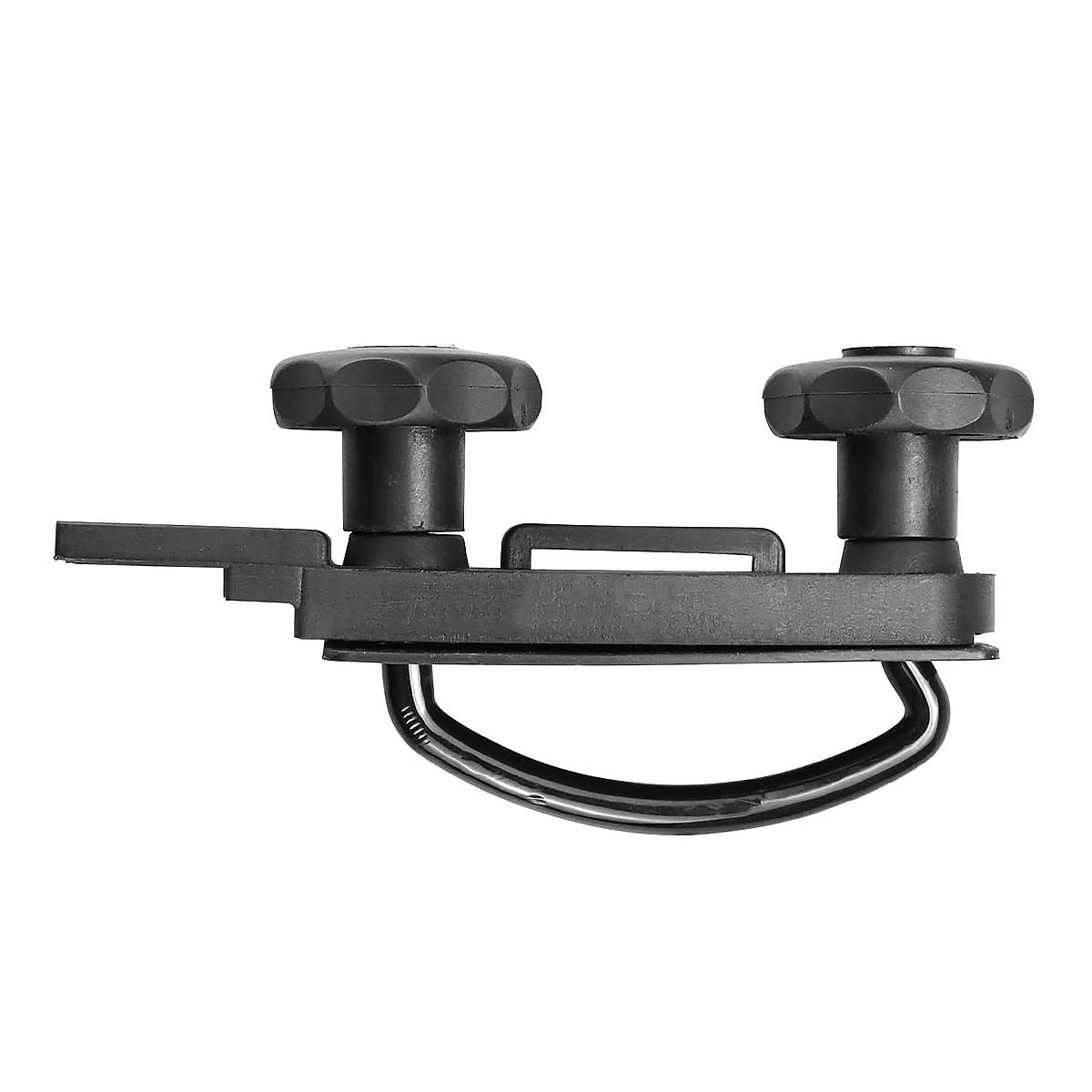 POFET 4 Pezzi Box da Tetto per Auto Bulloni a U Kit di Montaggio Box da Tetto per Auto con Striscia di Benda per Auto Universale Furgone Roulotte SUV
