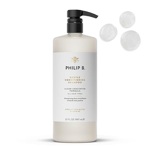 Miniatura 7 de PHILIP B. Gentle Conditioning Shampoo 7.4 oz. (220 ml) Light-weight Hair Moisturizer, Protecting Color, Adds Softness and Shine