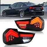 T T-ABC New Taillight Compatible with 2005-2026 BMW 3 Series Tail Light E90 F30 G20 Rear Lights 328i 335i 320i 330i 340i 328d 330e M340i xDrive Sedan Accessories N/A Convertible Coupe (T1S 05-11 E9X)