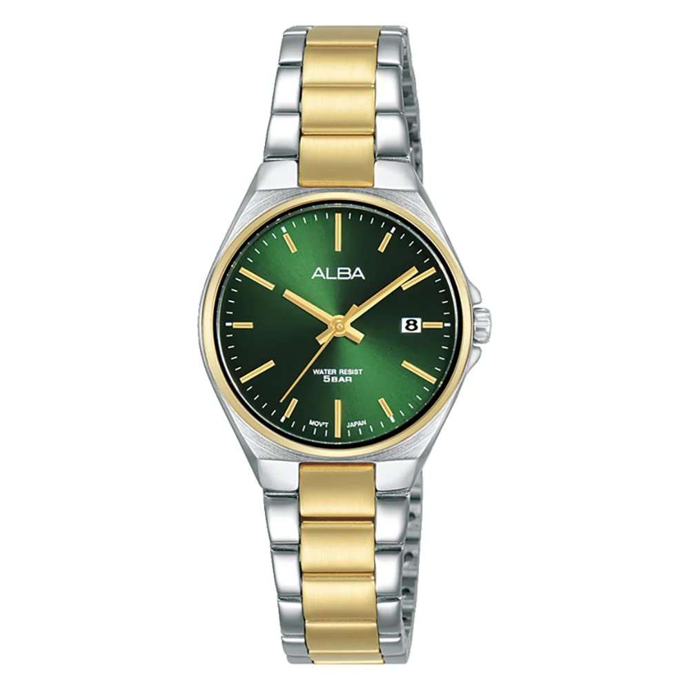 Alba Stainless Steel Women Analog Wristwatch Ah7Bb8X1, Green Dial, Multi-Color Band (B0C4TZ9XWH) Amazon Price History, Amazon Price Tracker
