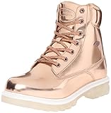 Lugz Men's Empire HI CXC Boot, Rose Gold/White, 9 D US