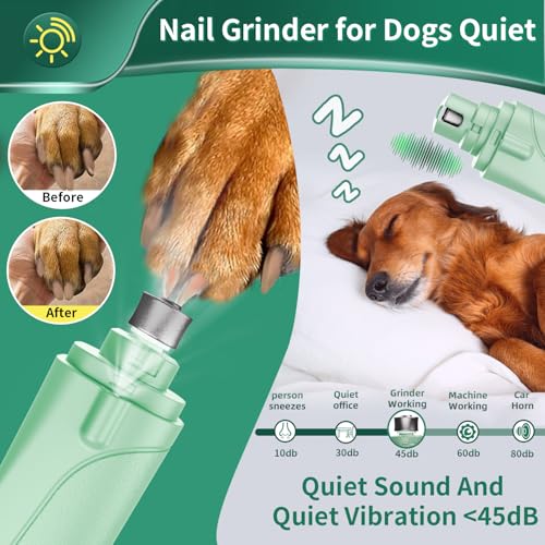 Image of CATPICK 2-in-1 Cat Nail Clippers & Dog Nail Clippers Trimmers for Large Medium Small Dogs Cats Claw Trimmer Quick Sensor and Safety Guard USB Rechargeable with 2 LED Lights Dogs Nail Trimmer