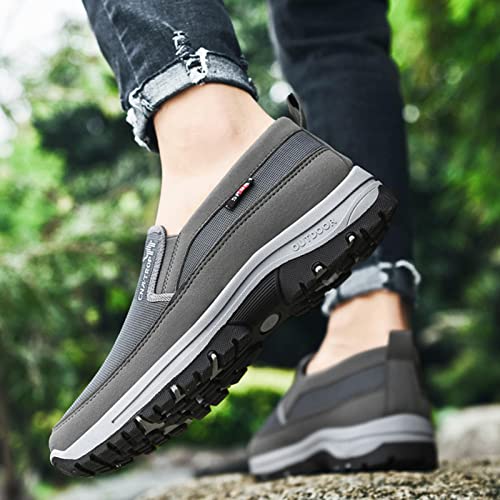 Sapatos Ortopédicos para Homens - Sapatos masculinos sem cadarço para as mãos,caminhada ao ar livre