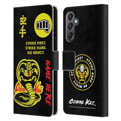 Coque Samsung Galaxy A25 5G Cobra Kai personnalisable étui cuir à rabat