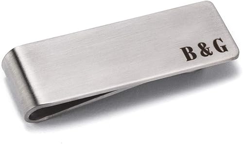 Clips de acero inoxidable personalizados, minimalistas, billetes en efectivo, billetes y tarjetas de crédito, el mejor regalo para hombres, novio