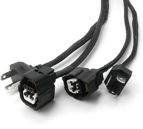 Miniatura 5 de Compatible con arnés de conversión de faros delanteros LED OEM Toyota Tundra con arnés adaptador DRL 2014-2019 (con arnés de alimentación DRL)